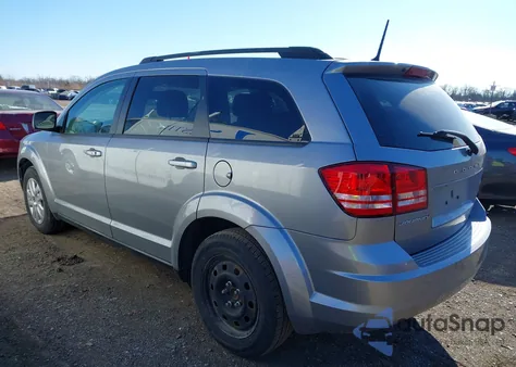 2019 Dodge Journey Se Value Package from USA, damaged, VIN 3C4PDCAB9KT865608